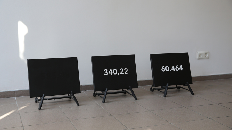 Picture of "After On Kawara" exhibition